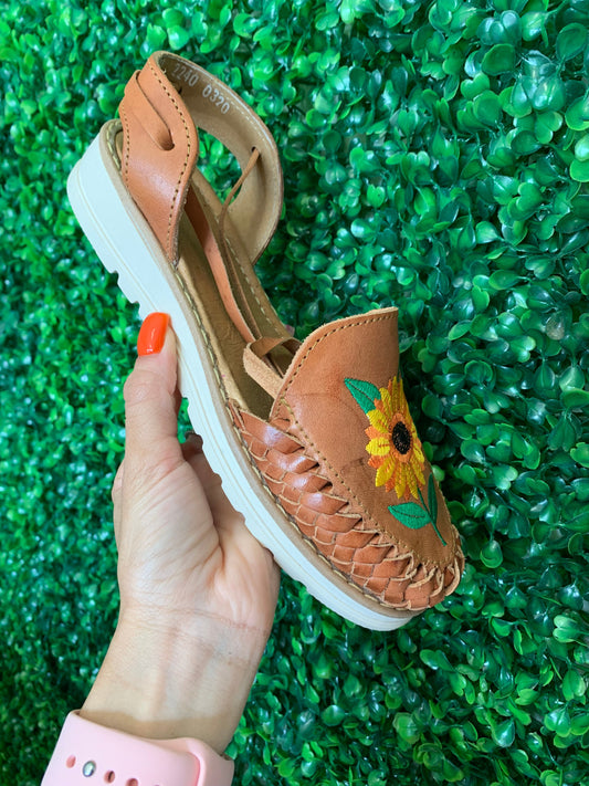 Sunflower Leather Platform Alpargatas