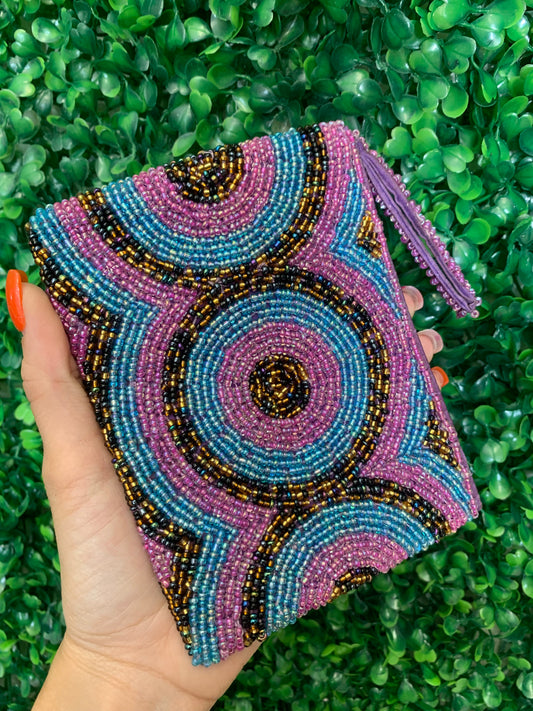 Beaded Coin Pouch