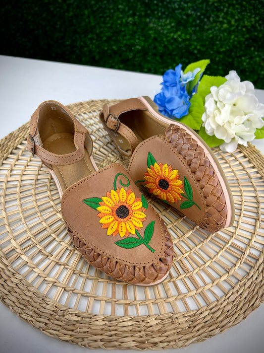 Belted Sunflower Huaraches